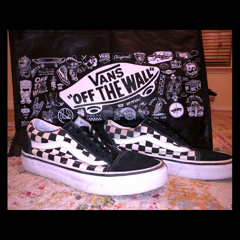 Checkered Vans
